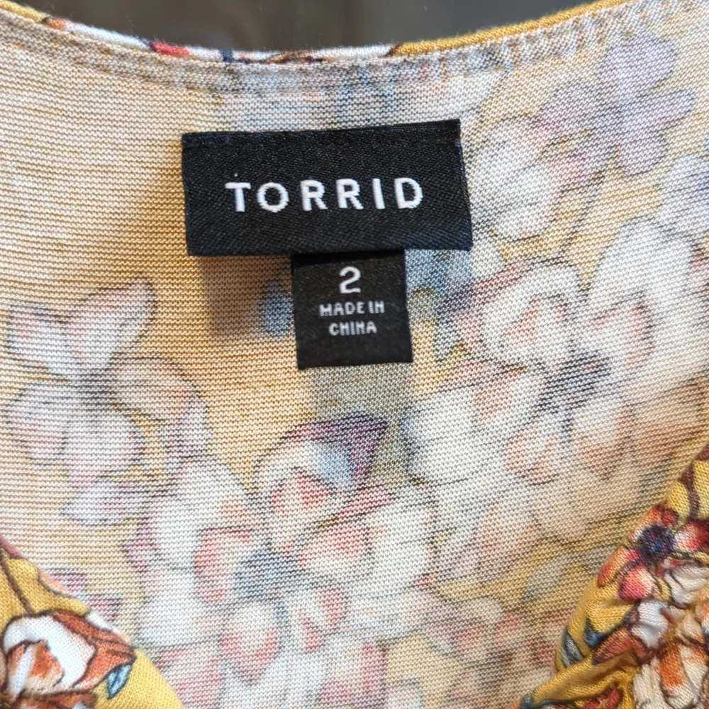 Torrid Super Soft Floral Maxi Dress - Picture 7 of 8